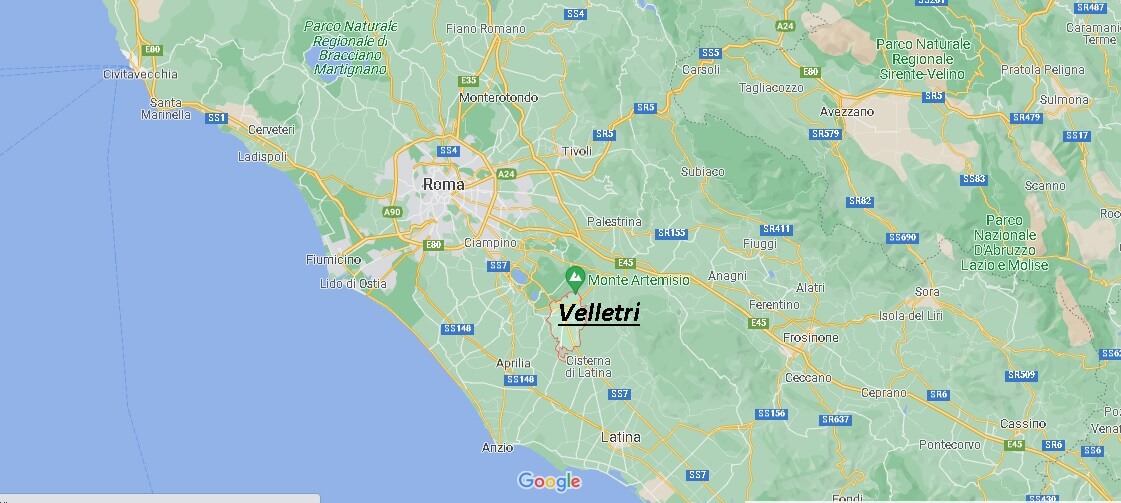 Dove si trova Velletri