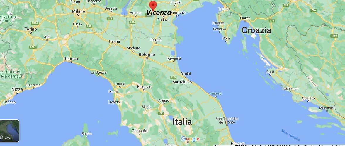 Dove si trova Vicenza