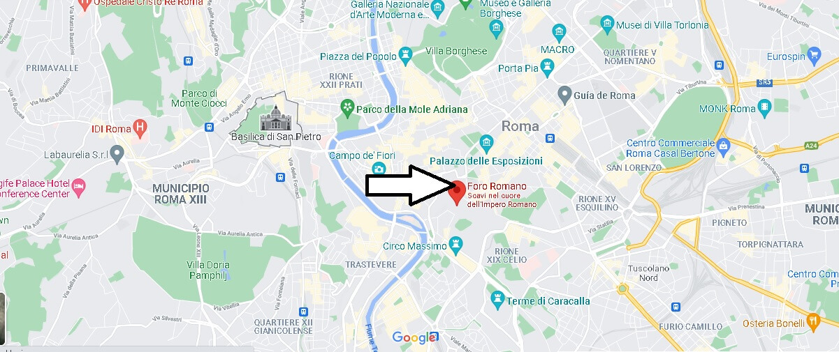 Dove sorgeva il Foro Romano