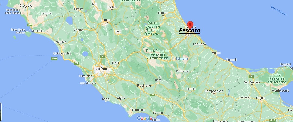 In che provincia si trova Pescara