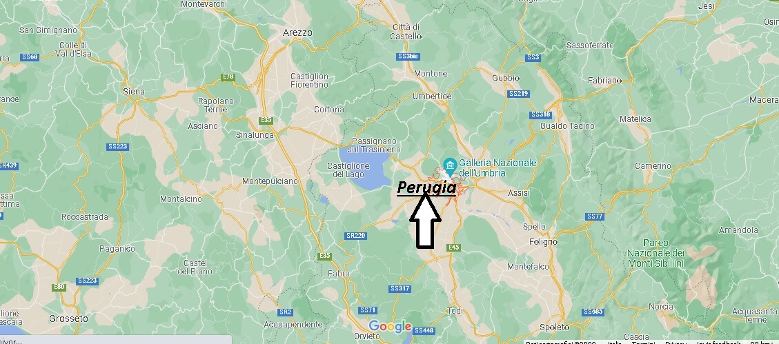 In che regione si trova la Perugia