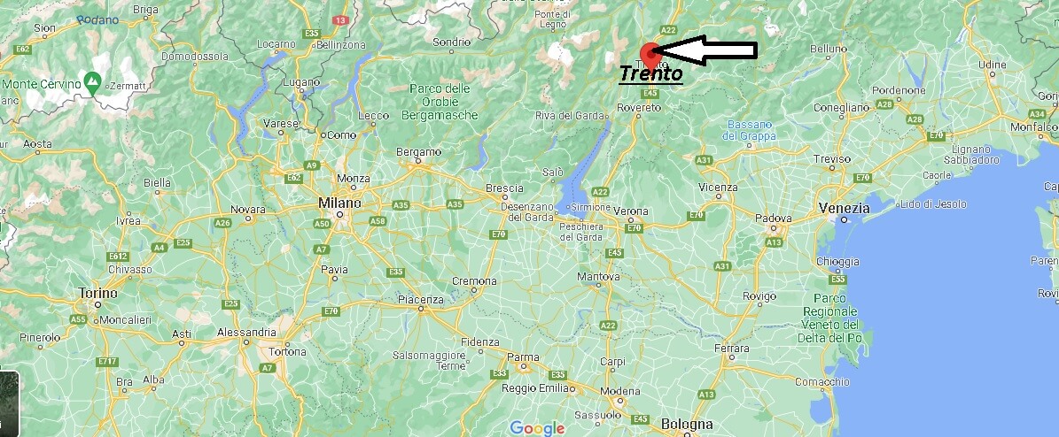 In quale regione si trova Trento
