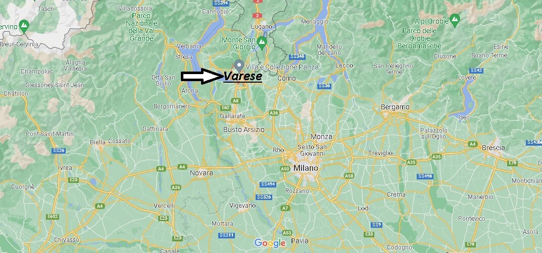 In quale regione si trova Varese