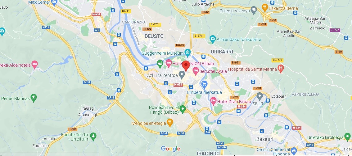 Mappa Bilbao