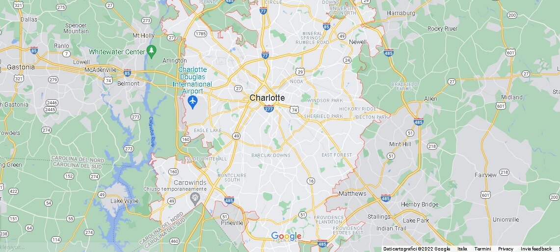 Mappa Charlotte