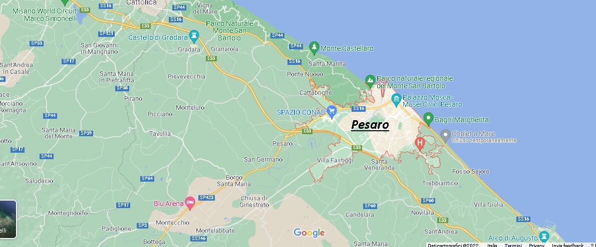 Mappa Pesaro