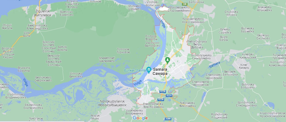 Mappa Samara