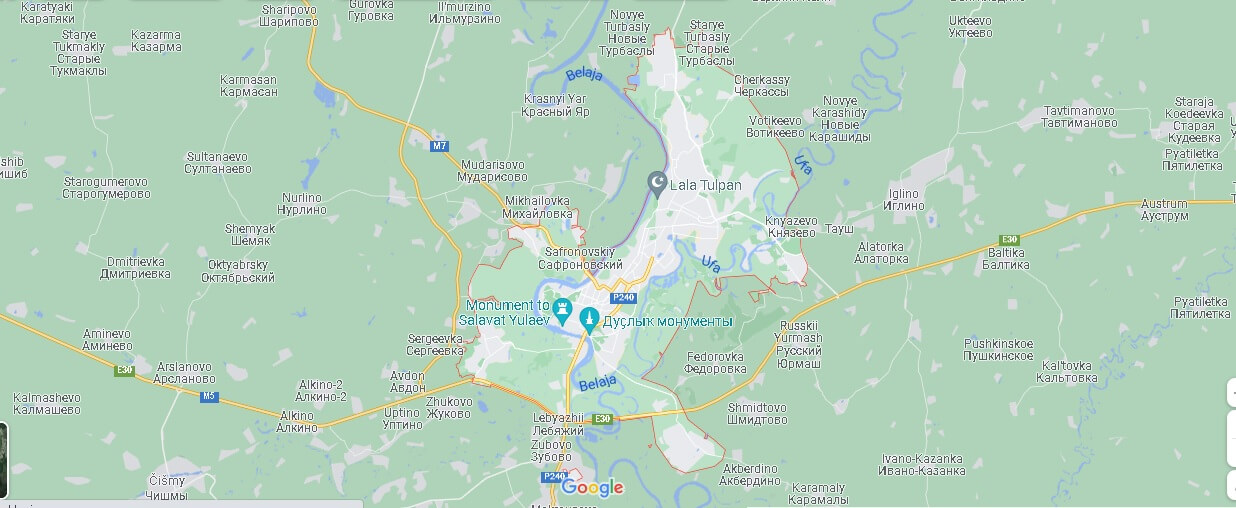 Mappa Ufa