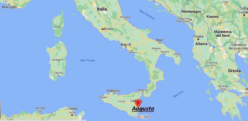 Dove si trova Augusta Italia