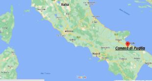 Dove si trova Canosa di Puglia Italia