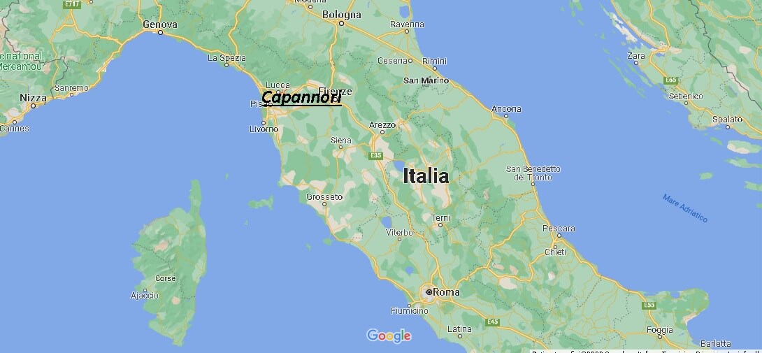 Dove si trova Capannori Italia