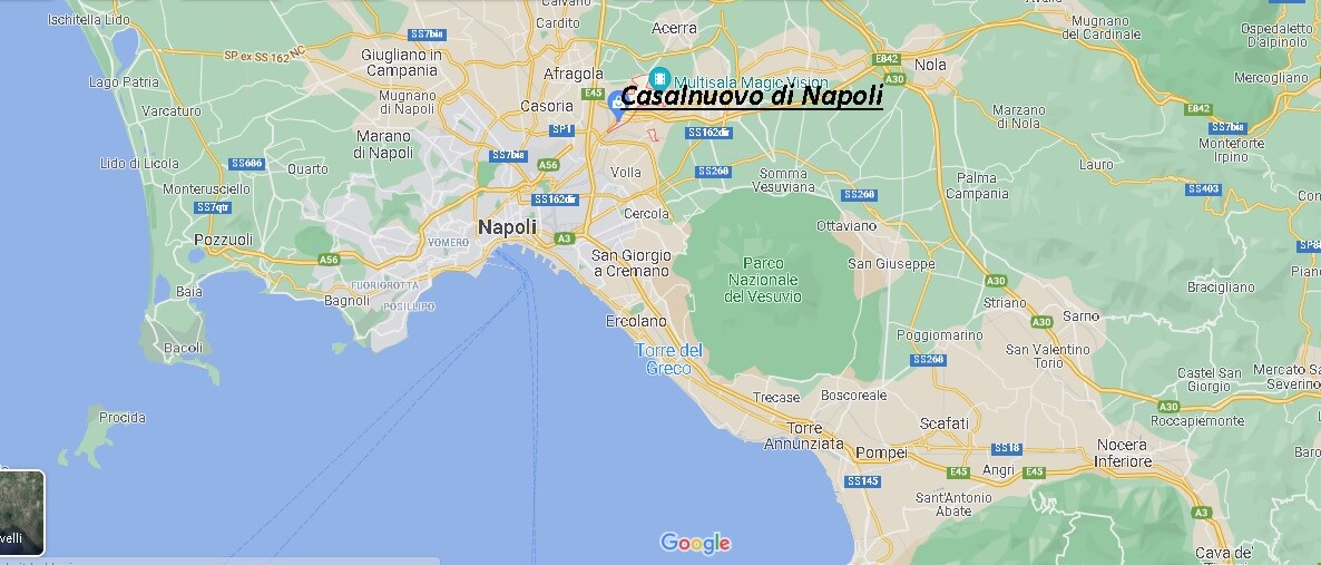 Dove si trova Casalnuovo di Napoli Italia