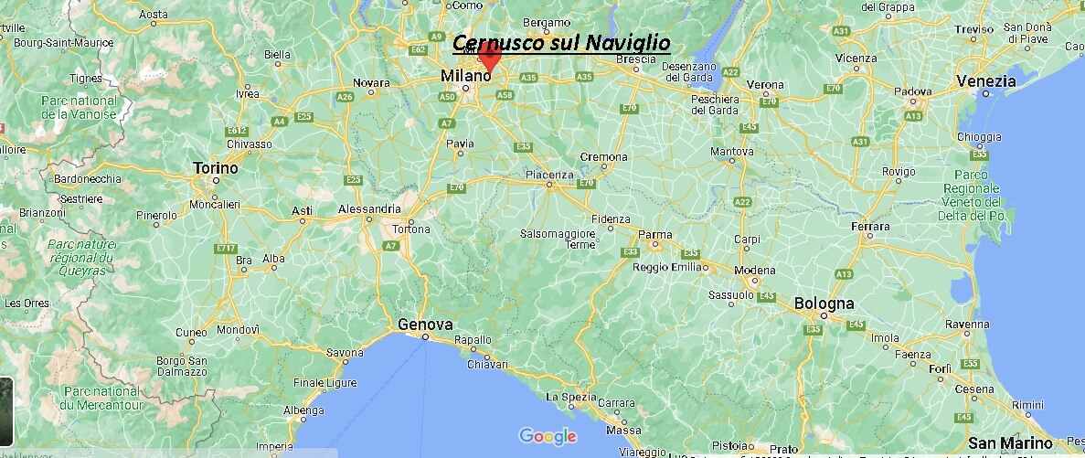 Dove si trova Cernusco sul Naviglio Italia