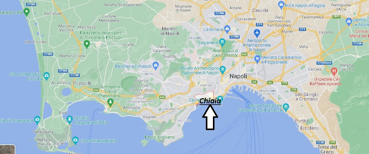 Dove si trova Chiaia Italia