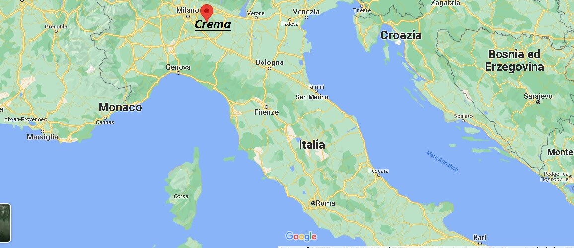 Dove si trova Crema Italia
