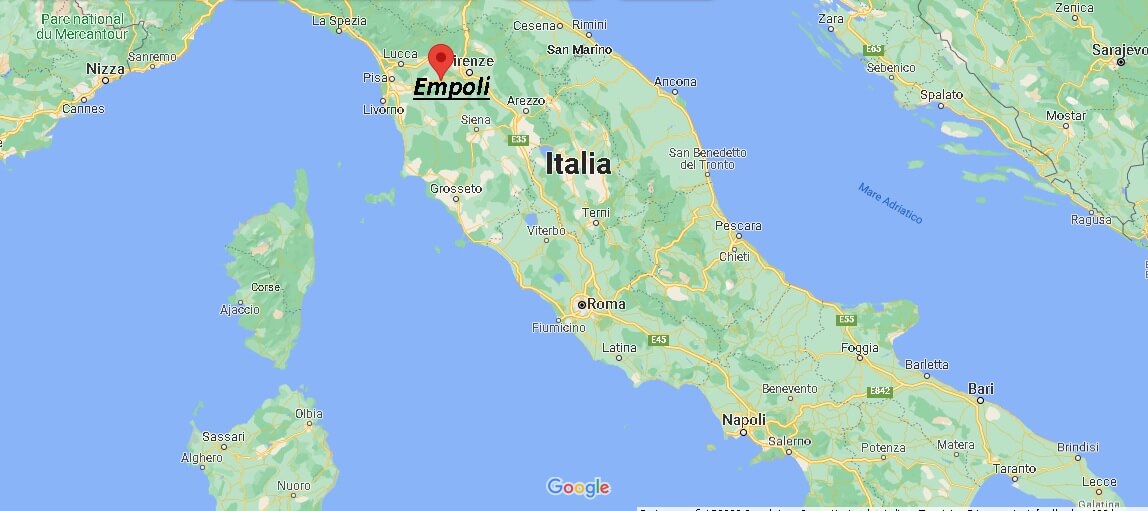 Dove si trova Empoli Italia