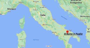 Dove si trova Gravina in Puglia Italia