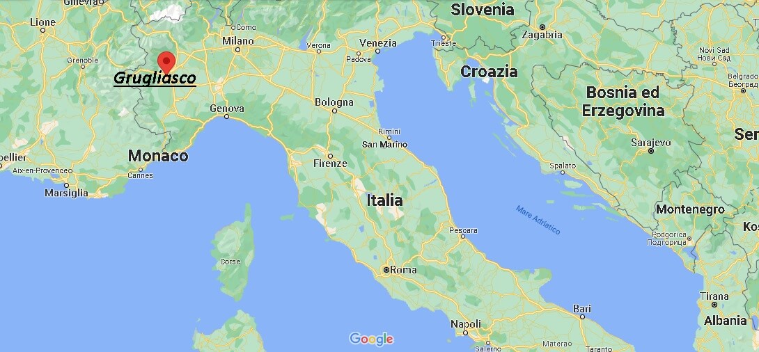 Dove si trova Grugliasco Italia