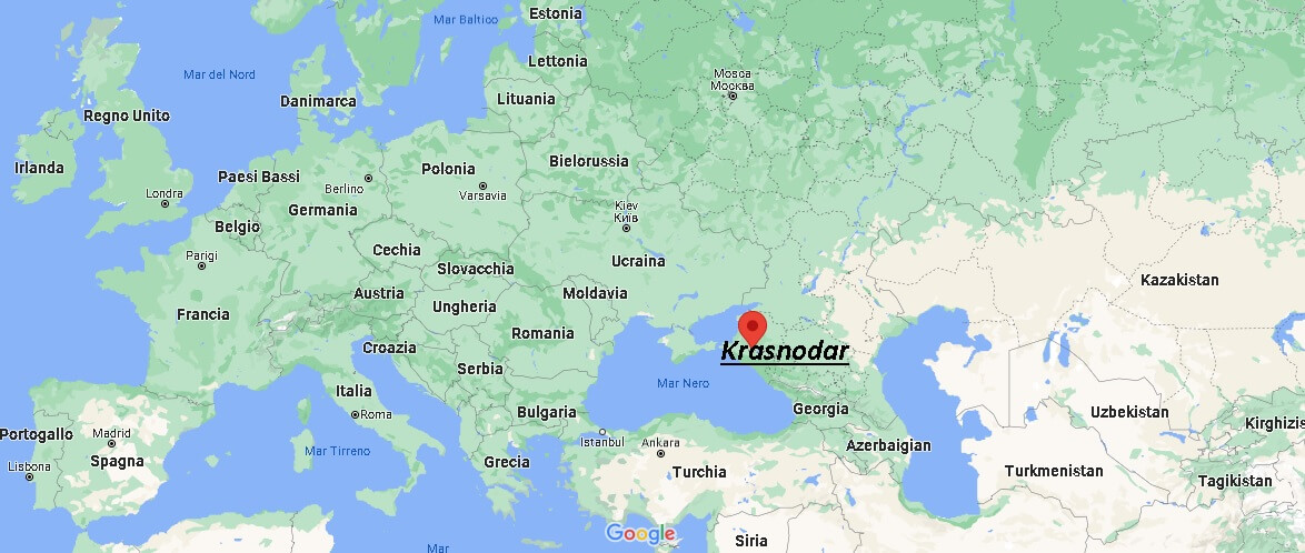 Dove si trova Krasnodar Russia