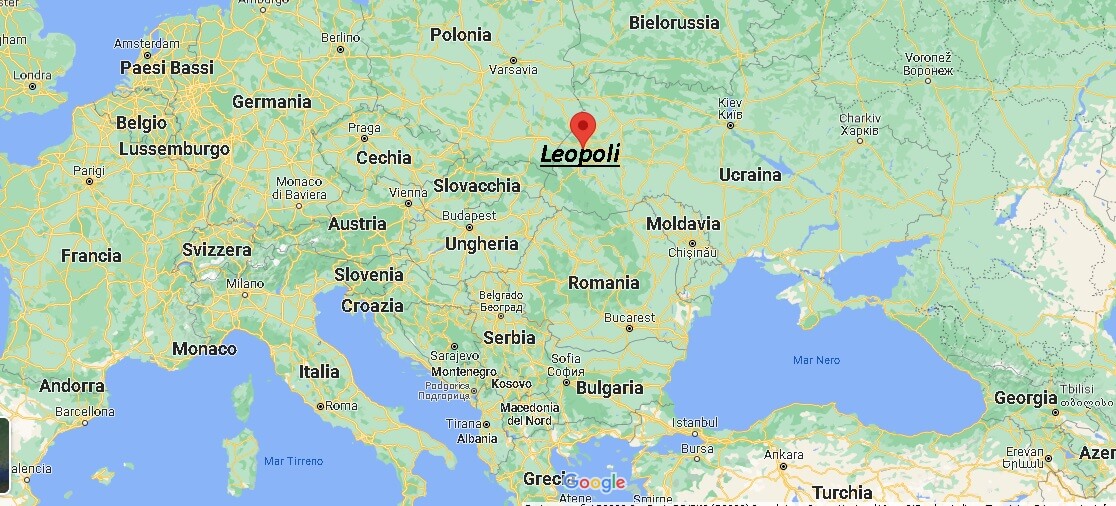 Dove si trova Leopoli Ucraina