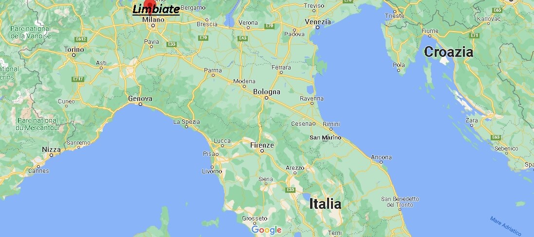 Dove si trova Limbiate Italia