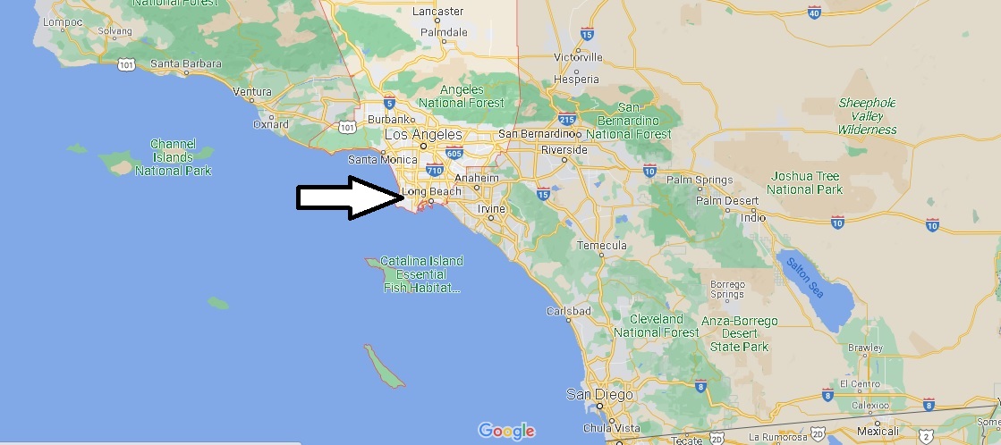 Dove si trova Long Beach Stati Uniti? Mappa Long Beach