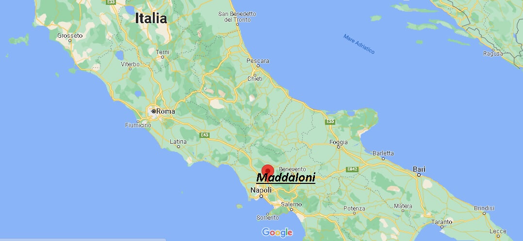 Dove si trova Maddaloni Italia