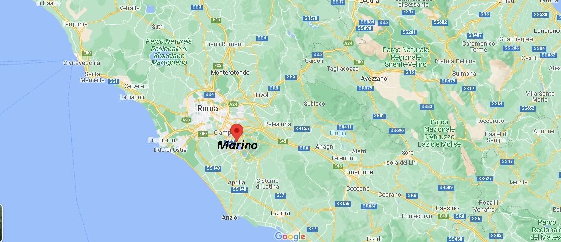 Dove si trova Marino Italia