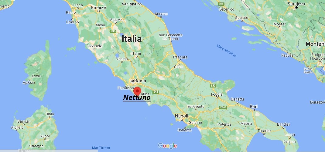 Dove si trova Nettuno Italia