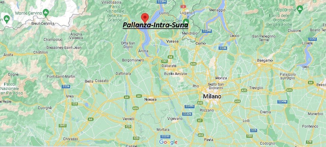 Dove si trova Pallanza-Intra-Suna Italia