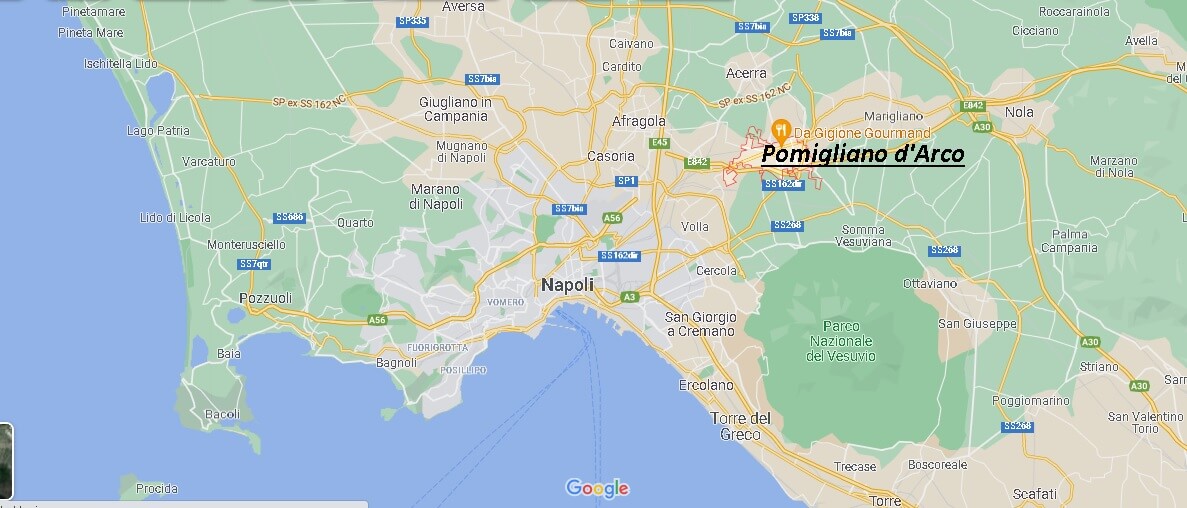 Dove si trova Pomigliano d'Arco Italia