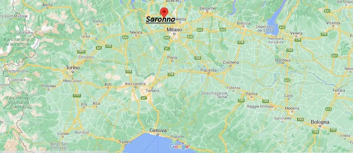 Dove si trova Saronno Italia
