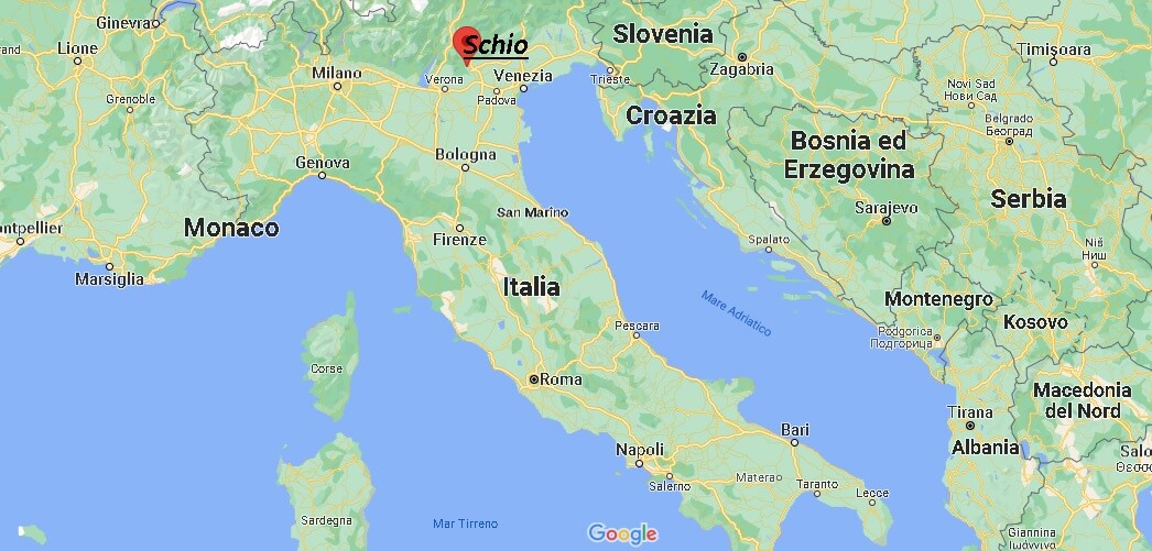 Dove si trova Schio Italia