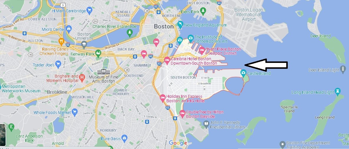 Dove si trova South Boston Stati Uniti? Mappa South Boston