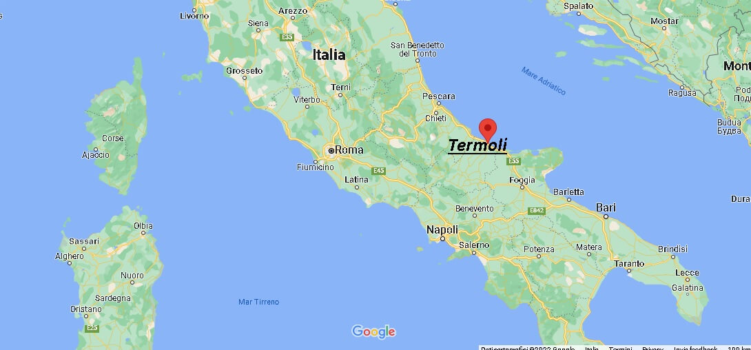 Dove si trova Termoli Italia