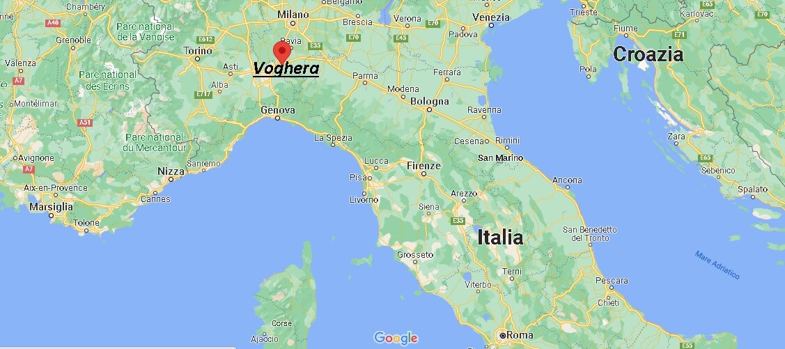 Dove si trova Voghera Italia