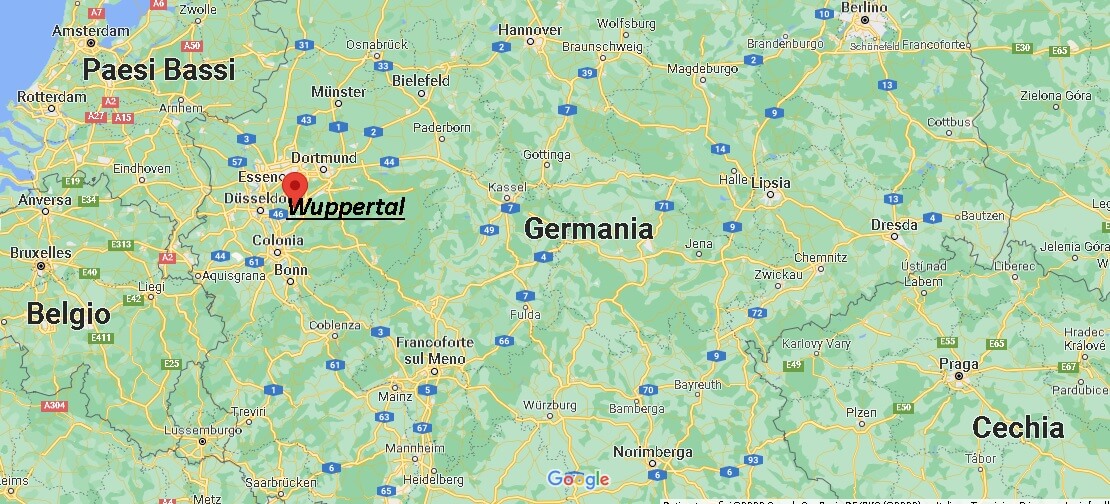 Dove si trova Wuppertal Germania