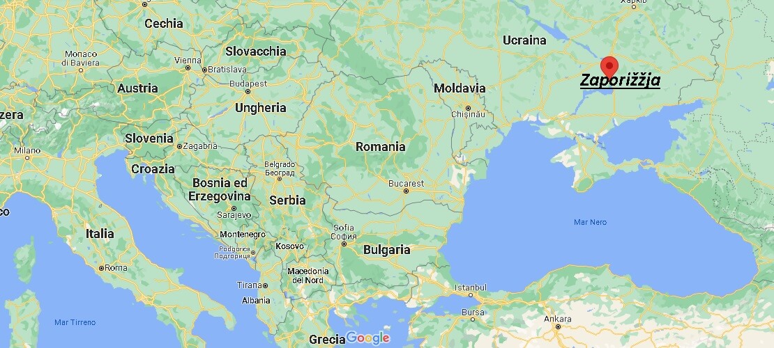 Dove si trova Zaporižžja Ucraina
