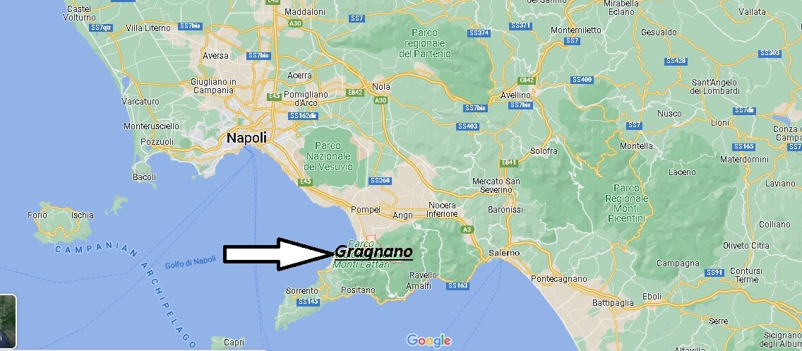 Dove si trova il paese di Gragnano