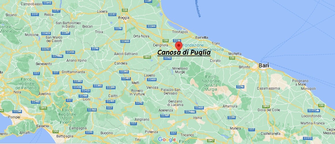 In che provincia si trova Canosa di Puglia