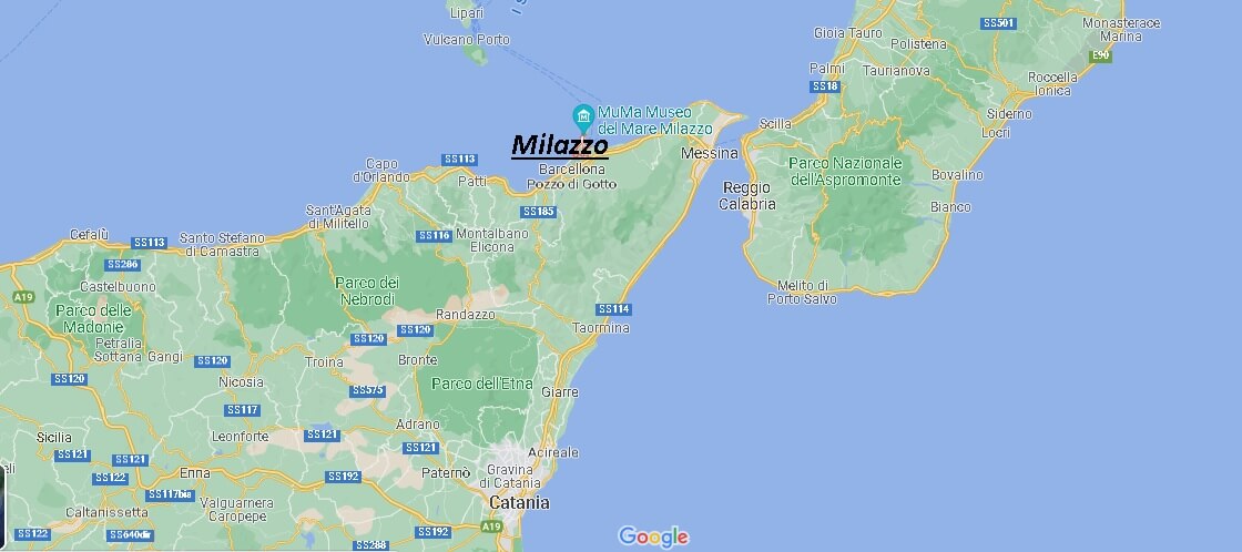 In che provincia si trova Milazzo