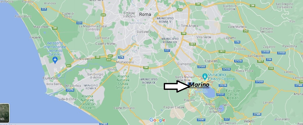 In quale regione si trova Marino