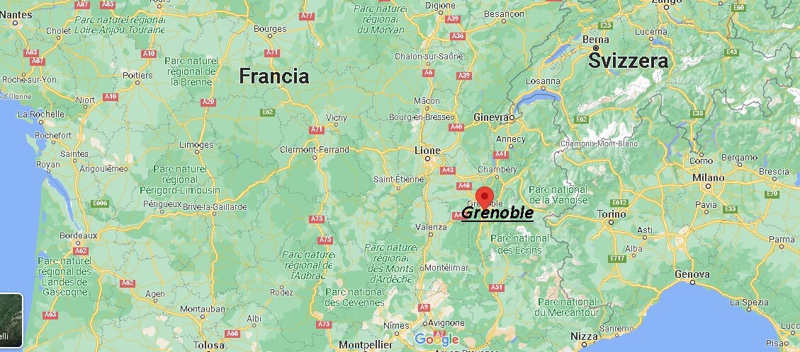 In quale zona si trova Grenoble