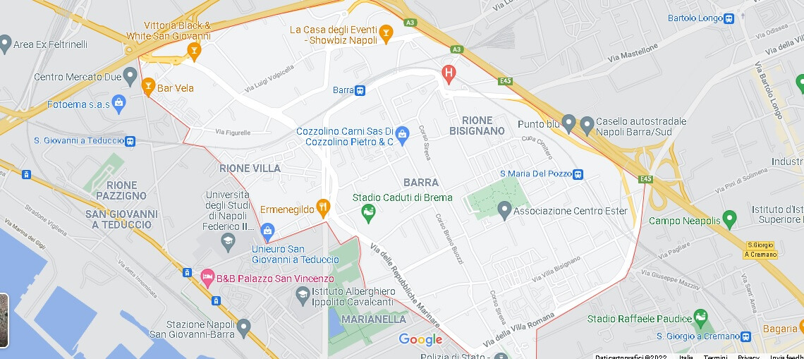 Mappa Barra