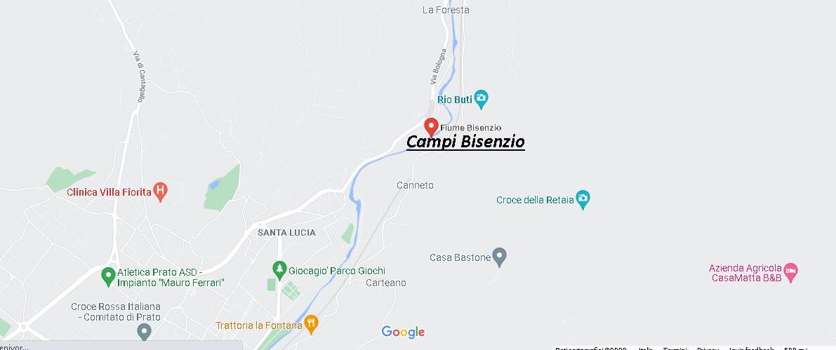 Mappa Campi Bisenzio