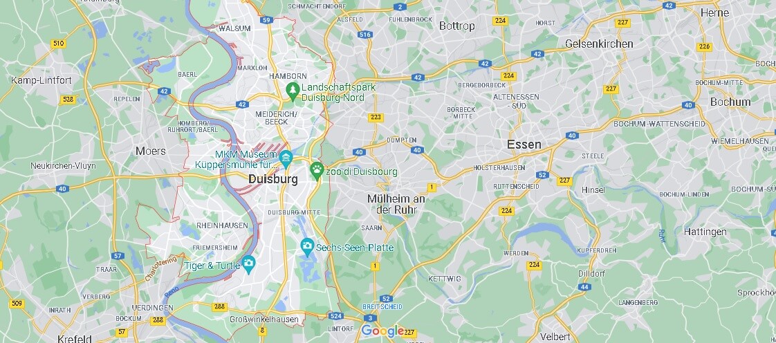 Mappa Duisburg