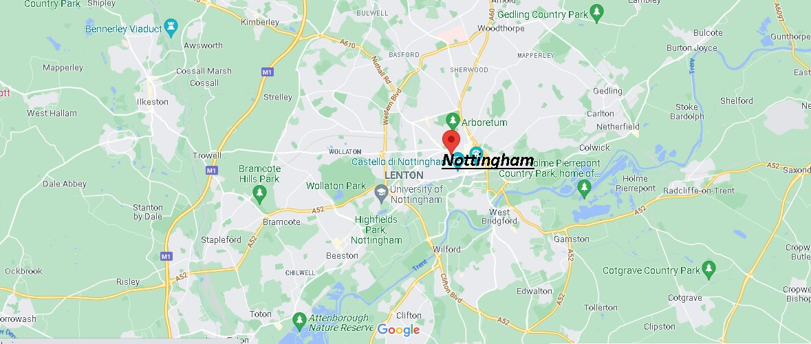 Mappa Nottingham