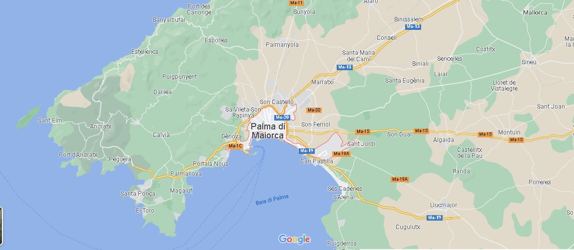 Mappa Palma