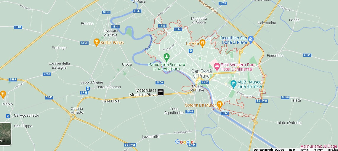 Mappa San Donà di Piave