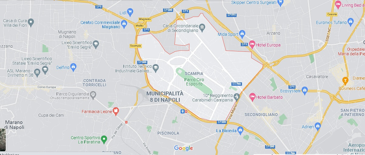 Mappa Scampia